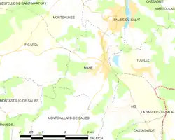 Карта коммуны