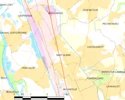 Карта коммуны