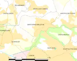 Карта коммуны