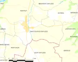 Карта коммуны