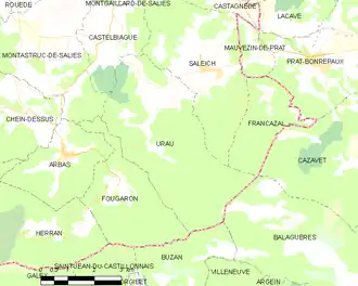 Карта коммуны