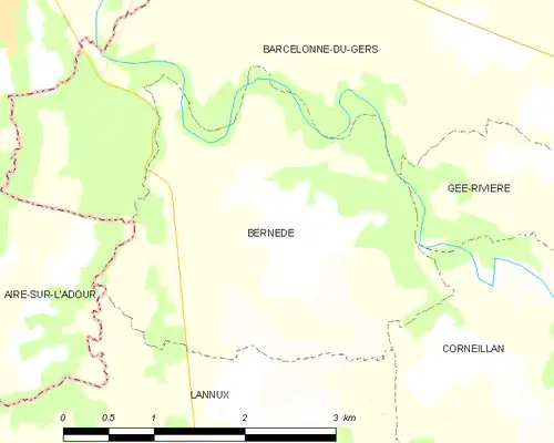 Карта коммуны