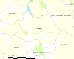 Карта коммуны