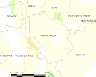 Карта коммуны