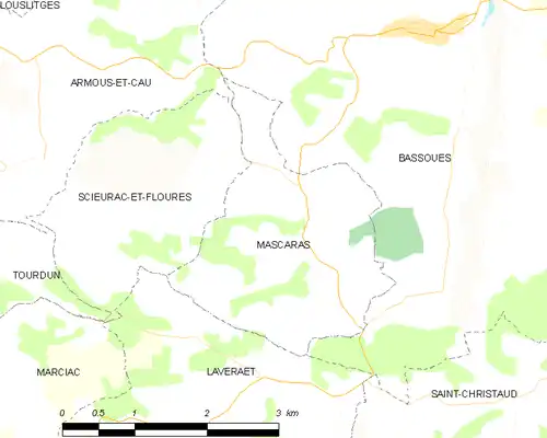 Карта коммуны