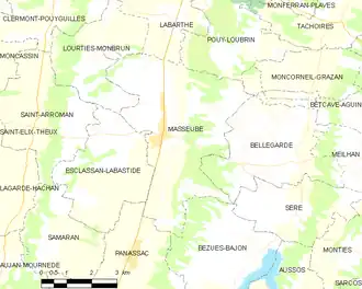 Карта коммуны