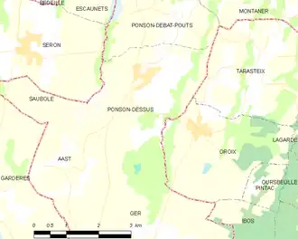 Карта коммуны