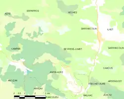 Карта коммуны