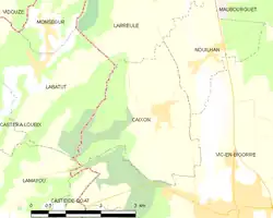 Карта коммуны