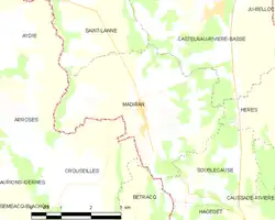 Карта коммуны