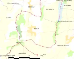 Карта коммуны