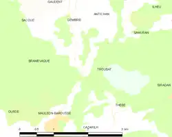 Карта коммуны