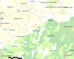 Карта коммуны