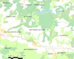 Карта коммуны