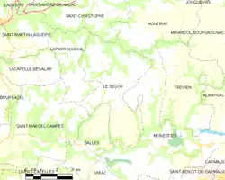 Карта коммуны