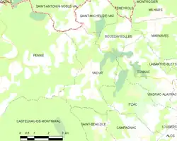 Карта коммуны