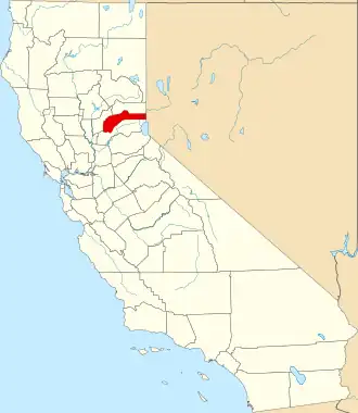 Невада на карте