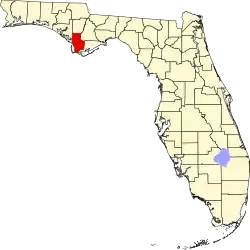 Галф на карте