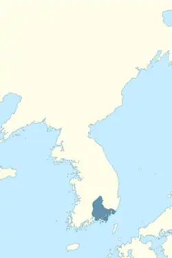 Кая и соседние государства в конце V века