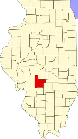 Монтгомери на карте