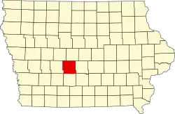 Даллас на карте