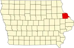 Дубьюк на карте