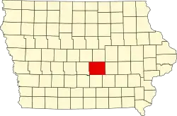 Джаспер на карте