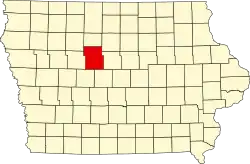 Уэбстер на карте