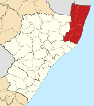 Умкханьякуде на карте