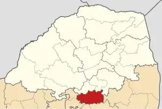 Элиас Мотсоаледи на карте