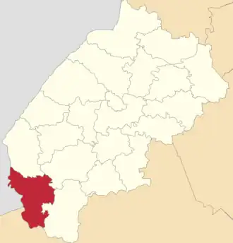 Турковский район на карте