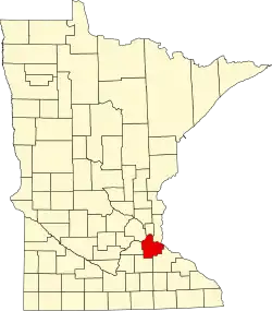 Дакота на карте