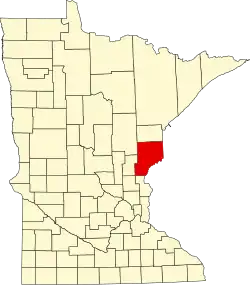 Пайн на карте