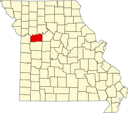 A state map highlighting Lafayette County in the northwestern part of the state.