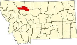 Пондерей на карте