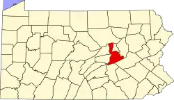 Нортамберленд на карте