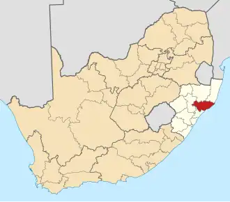 Утхунгулу на карте