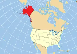 Норт-Слоп на карте