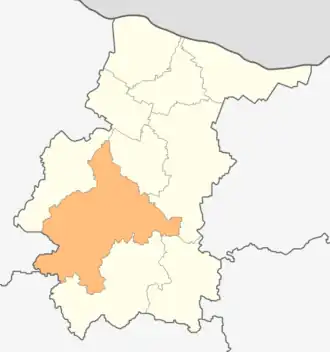 Община Враца на карте