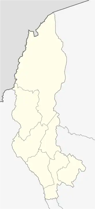 Чачапояс на карте