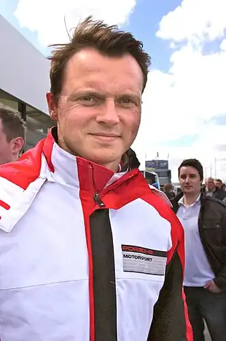 Марк Либ на этапе FIA WEC в Сильверстоуне в 2014 году