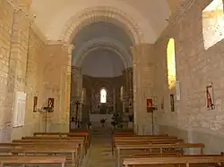 Интерьер церкви Св. Квинтина