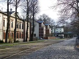 Вид на виадук со стороны Засулаукса