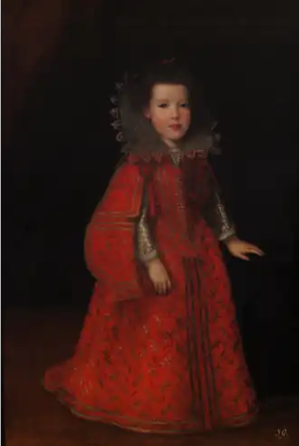 Портрет кисти Валоре Казини[итал.] (1613).Музей истории искусств, Вена