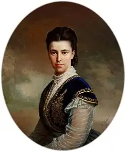 Портрет великой княгиниМарии Фёдоровны,1869 г. (ГИМ)