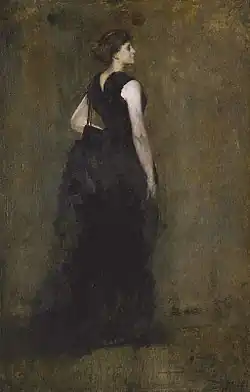 Портрет Марии Дьюинг работы её мужа - Томаса Дьюинга