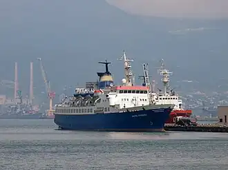 Мария Ермолова в порту Новороссийска 25 июля 2005