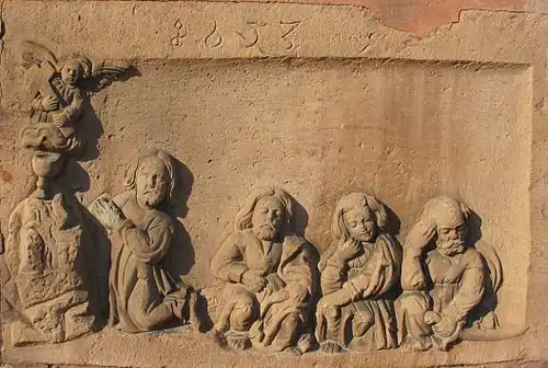 Барельеф на Горе Елеонской