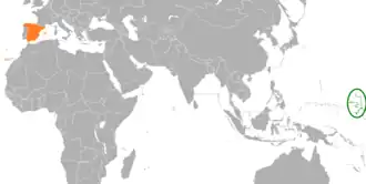 Испания и Маршалловы Острова