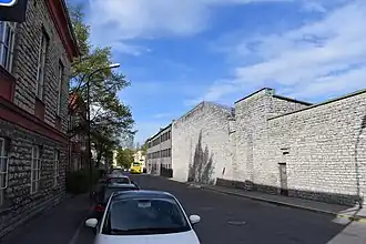 Вид на улицу Мазина после поворота с Тартуского шоссе